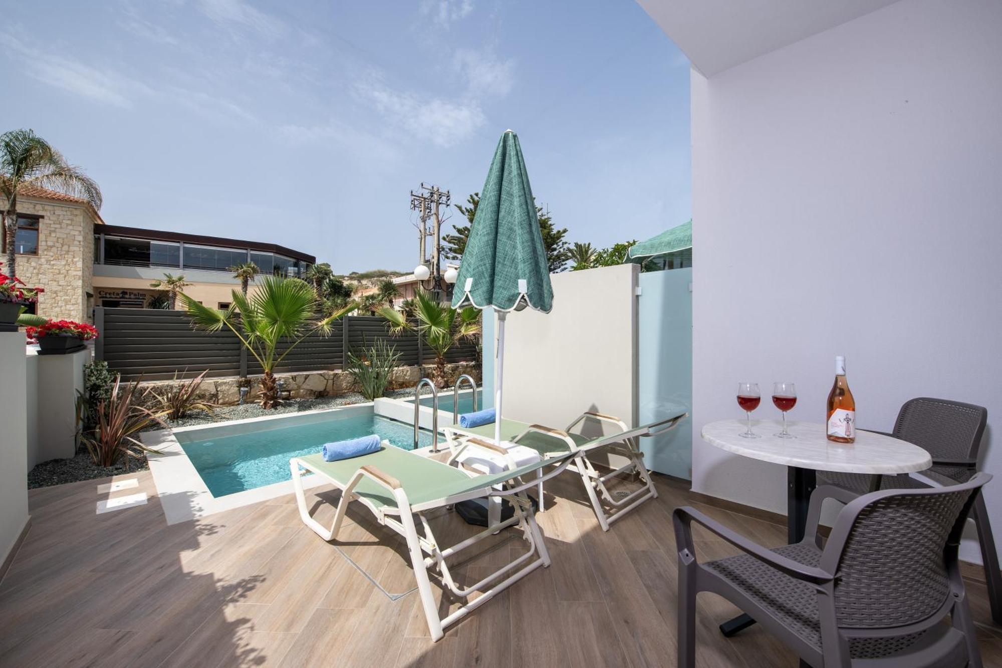 Creta Palm Resort Hotel & Apartments Stalos Ngoại thất bức ảnh
